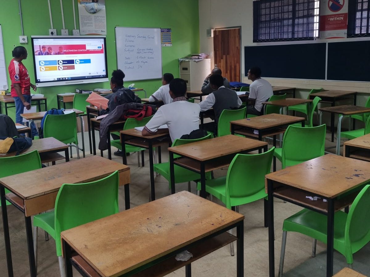 School Classroom | Underprivileged Youth | South Africa | Give Us A Start